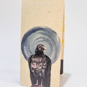 Marcapáginas con imán de gallinazo