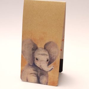 Marcapáginas con imán elefante