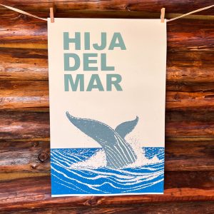 Serigrafía Hija del mar