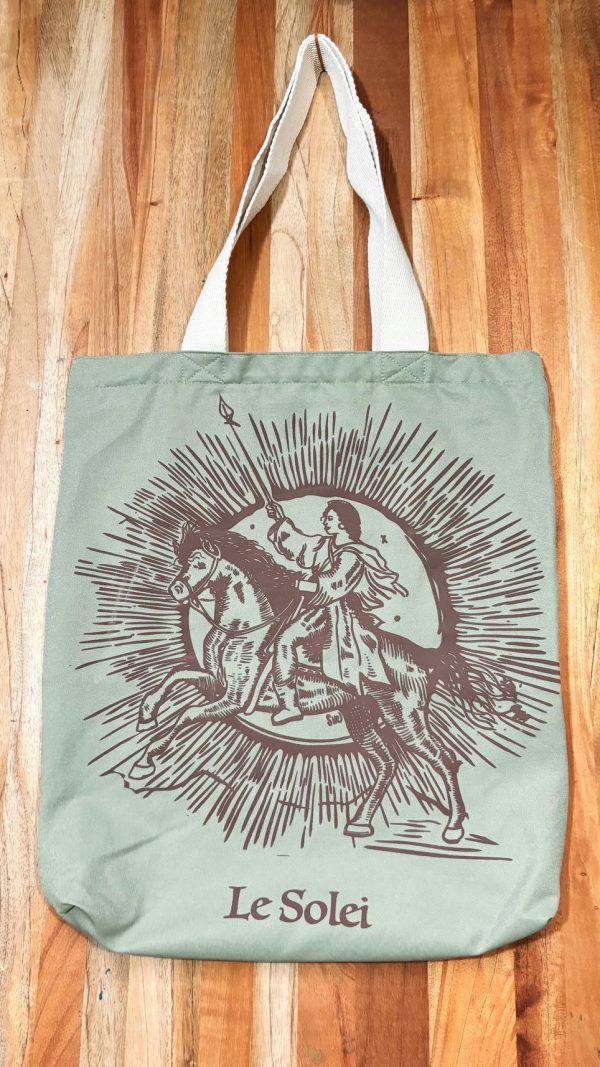 Tote bag de dril resistente estampado con arte único